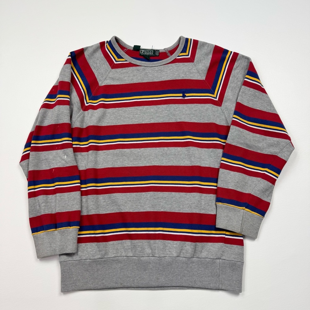 Women’s/Adult Vintage Polo Ralph Lauren Pullover Crewneck Sweatshirt Size 20